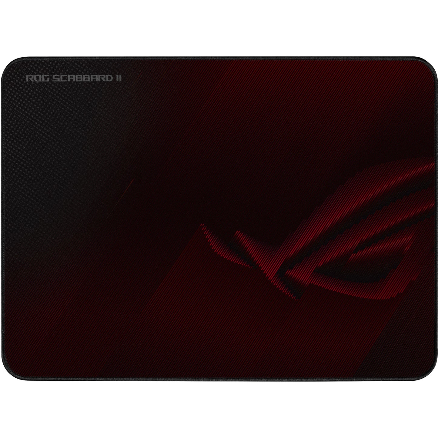 ASUS ROG Scabbard II. Crvena. Slika. Tkanina. Guma. Protuklizna baza. Podloga za gejmerski miš.