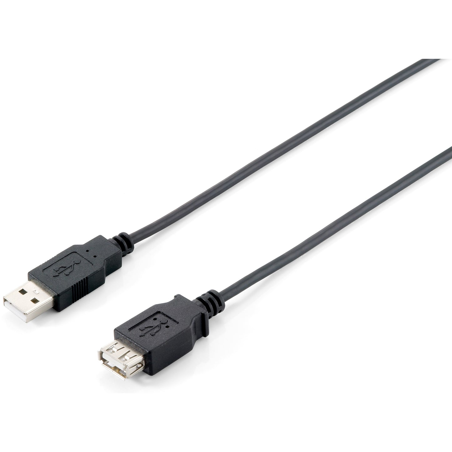 Equip USB 2.0 A na A produžni kabel, muški na ženski. 1,8 m. Crni. 1,8 m. USB A. USB A. USB 2.0. Muški/Ženski. Crni