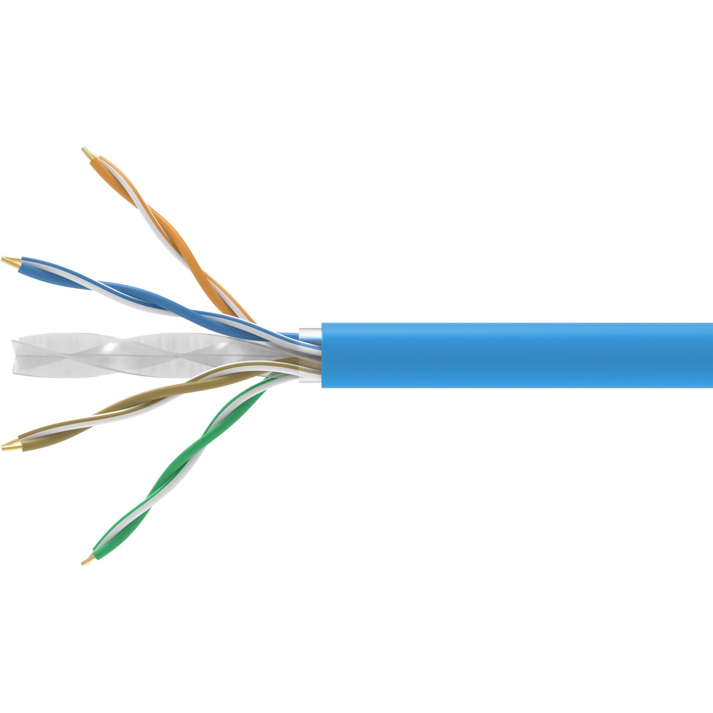 Equipte 404542. 305 m. Cat6a. U/UTP (UTP). Plava.