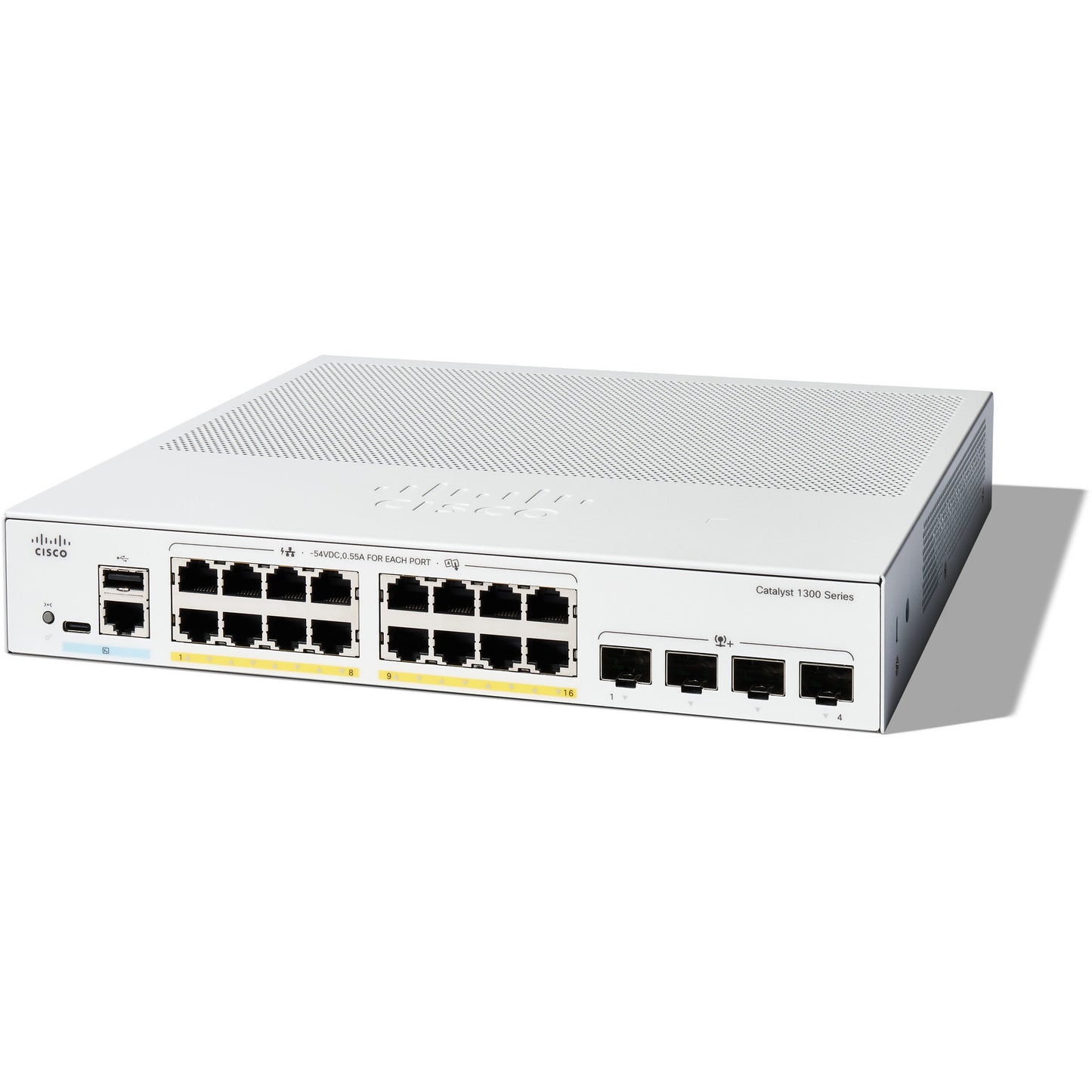 Cisco C1300-16P-4X. Upravljani. L2/L3. Gigabit Ethernet (10/100/1000)