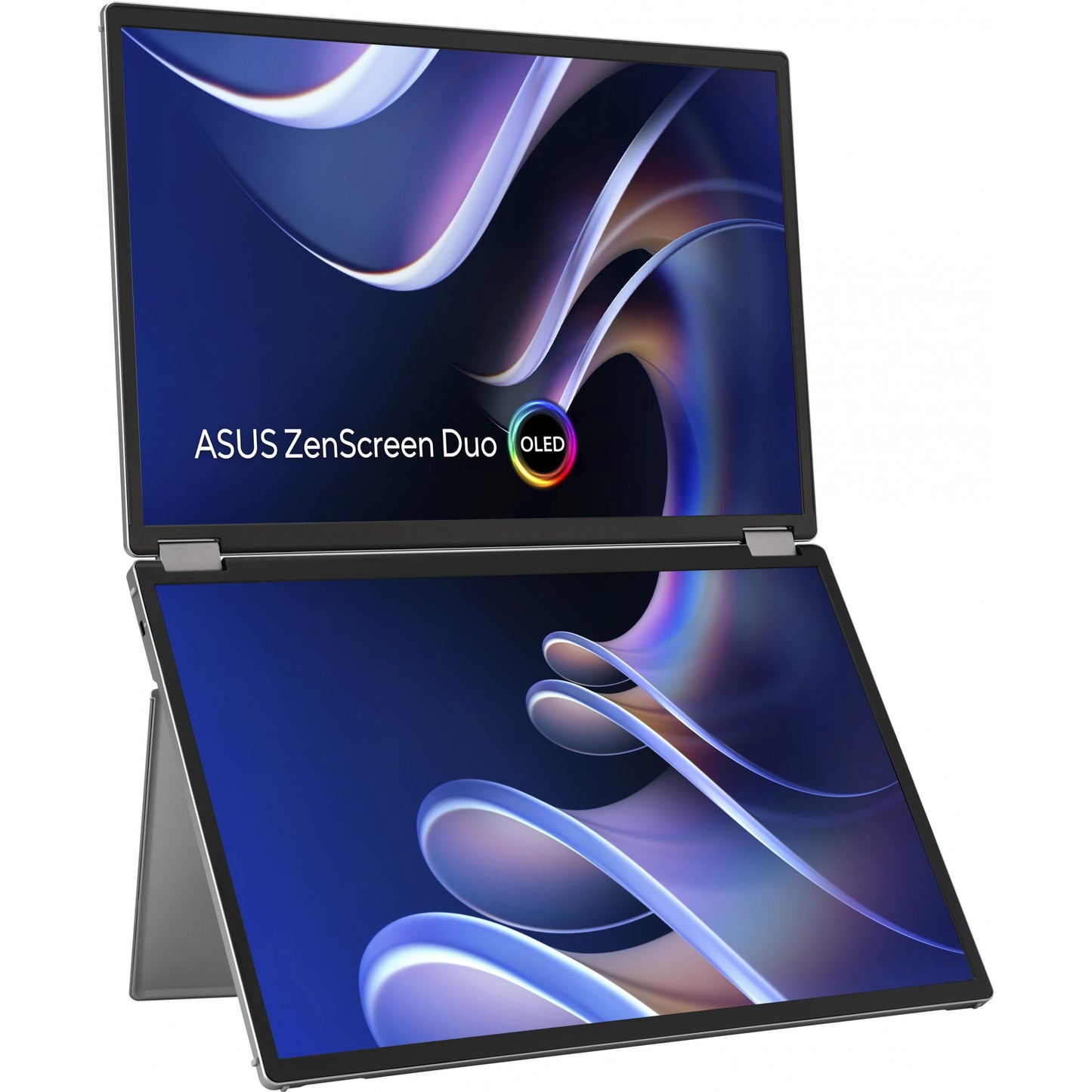 ASUS ZenScreen Duo OLED MQ149CD. 35,6 cm (14"). 1920 x 1200 piksela. WUXGA. OLED. 1 ms. Srebrni