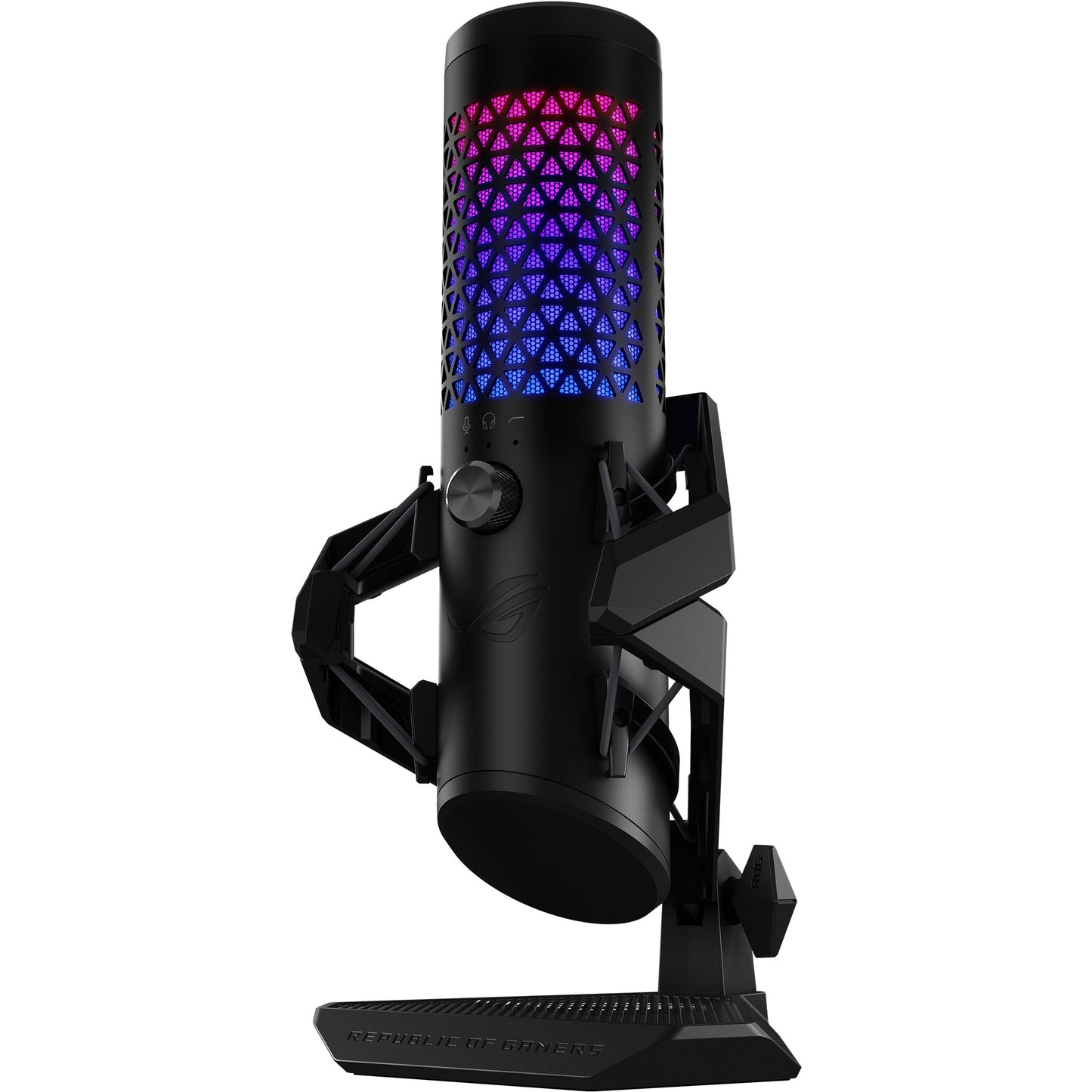 ASUS ROG Carnyx BLK. Stolni mikrofon. -37dB. 20 - 20000 Hz. 24 bita. 192kHz. 120dB