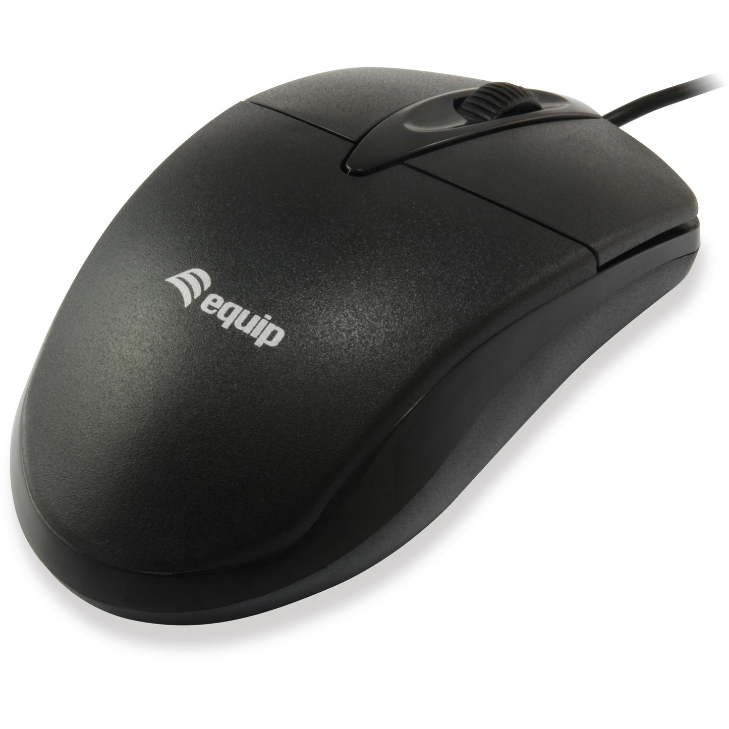 Equip 245102. Za dekstre/ruke. Optički. USB Tip-A. 1000 DPI. Crna.