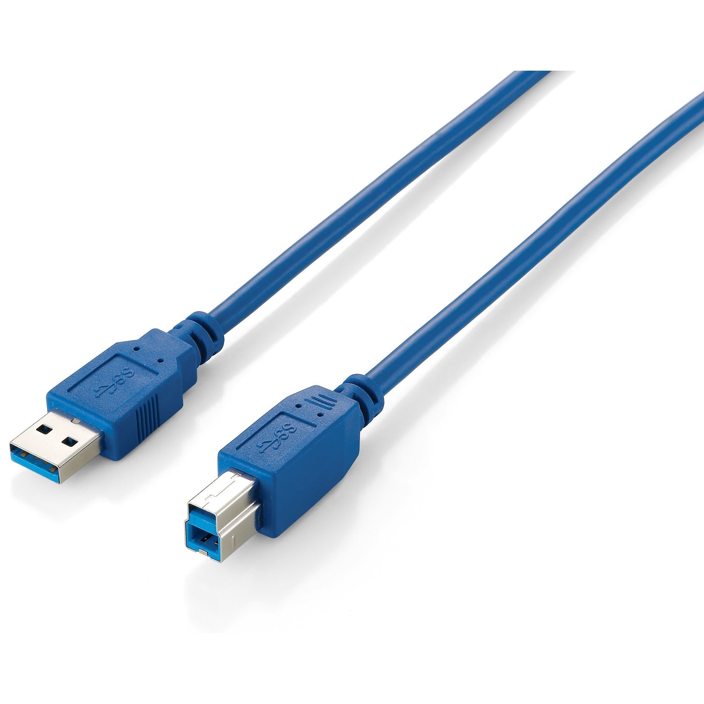 Equip USB 3.0 A na B kabel. Muški/muški. 3,0 m. Plavi. 3 m. USB A. USB B. USB 3.2 Gen 1 (3.1 Gen 1). Muški/muški. Plavi