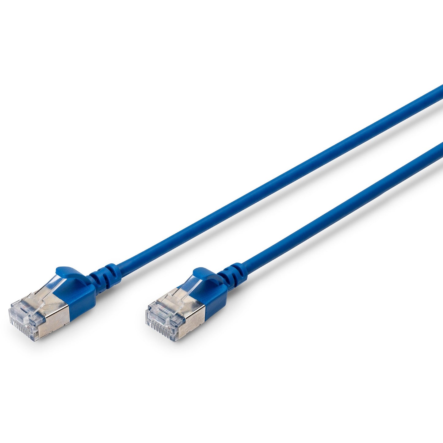 Digitus CAT 6A F-FTP tanki patch kabel. 1m. Plavi. 1 m. Cat6a. F/FTP (FFTP). RJ-45. RJ-45. Plavi