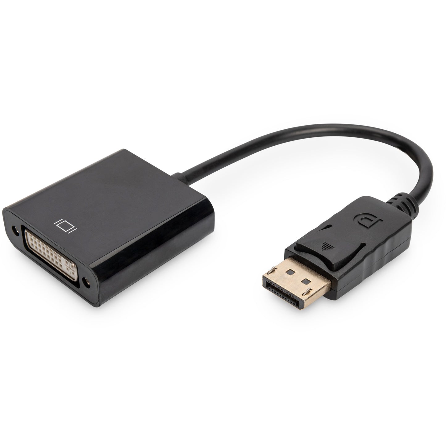 Digitus DisplayPort na DVI adapter/konverter. 0,15 m. DisplayPort. DVI-I. Muški. Ženski. Nikl.