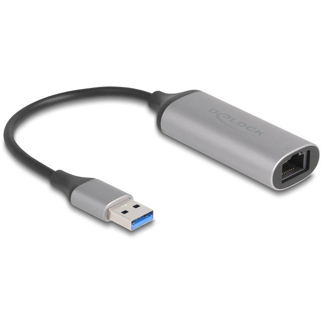 DeLOCK 81571. USB Tip-A. RJ-45. 0,15 m. Antracit.
