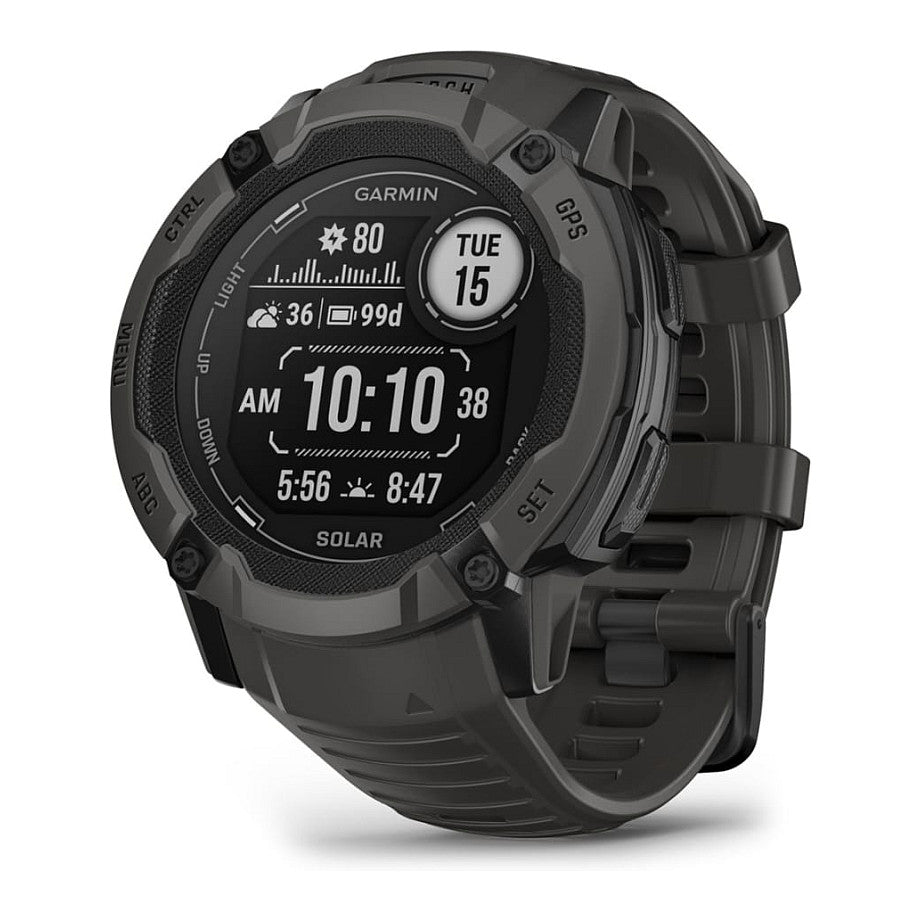 Garmin Instinct 2x Solar, crni
