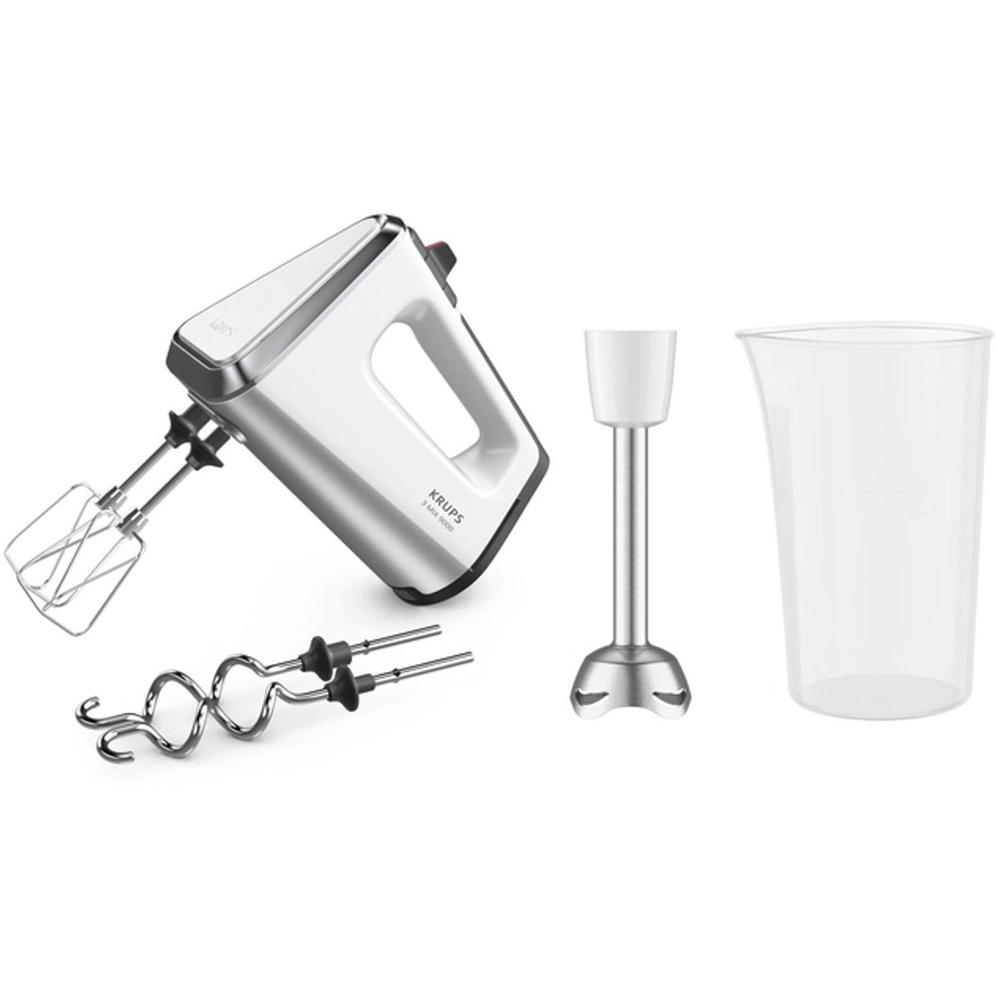 Krups 3Mix 9000 GN9121. Štapni blender. 750 W. Bijela boja.