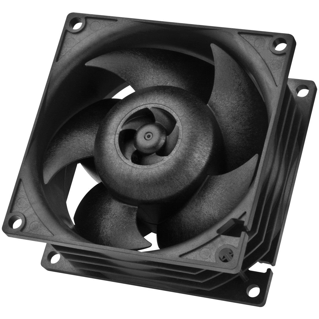 ARCTIC S8038-10K - 80 mm serverski ventilator. Ventilator. 8 cm. 173,3 m³/h. Crni