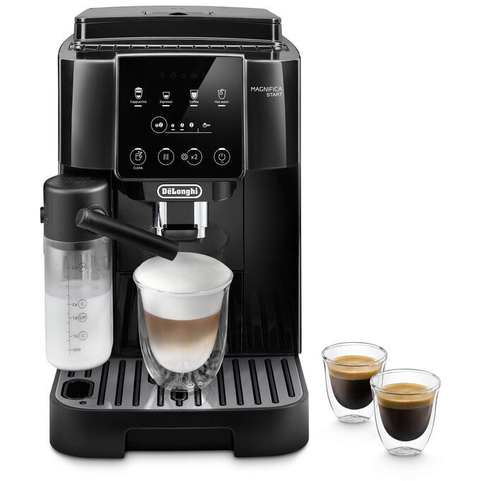 De'Longhi Magnifica Start Milk ECAM220.60.B. Aparat za espresso. 1,8 l. Zrna kafe. Mljevena kafa. Ugrađeni mlinac. 1450 W. Crna.