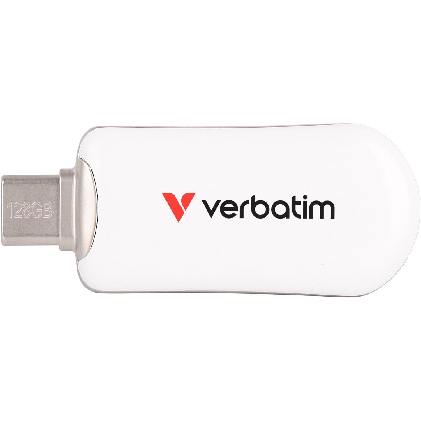 Verbatim 30229. 128 GB. USB Type-C. 3.2 Gen 1 (3.1 Gen 1). 100 MB/s. Bez poklopca. Bijela.
