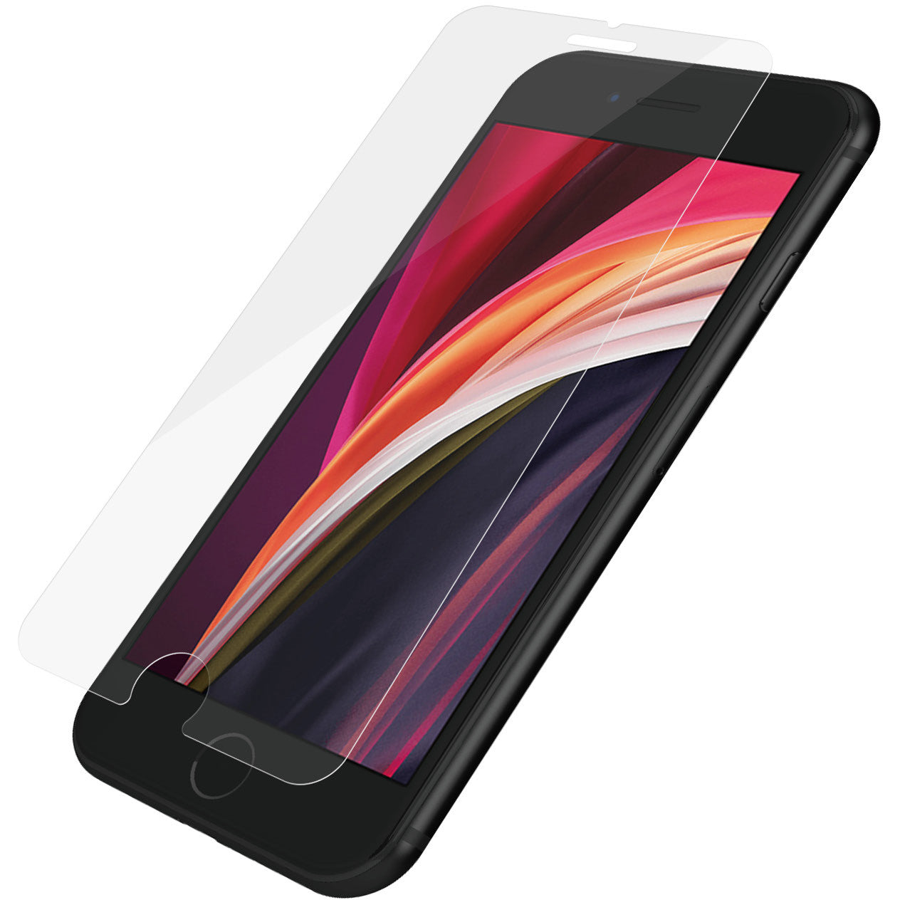 PanzerGlass® zaštitna folija za ekran za iPhone 8 | 7 | 6s | 6 | SE 2020 | Standardna veličina. Apple. Apple - iPhone 6. Apple - iPhone 6s. Apple - iPhone 7. Apple - iPhone 8. Apple - iPhone SE 2020... Suha primjena. Otporno na ogrebotine. Otporno na udarce. Antibakterijsko. Prozirno. 1 komad.