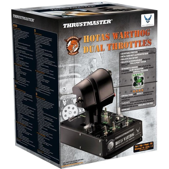Thrustmaster HOTAS Warthog Dual Throttles. Simulacija leta. Računar. Žični. USB. Crna. Windows 7. Windows 7 Enterprise. Windows 7 Enterprise x64. Windows 7 Home Basic. Windows 7 Home...
