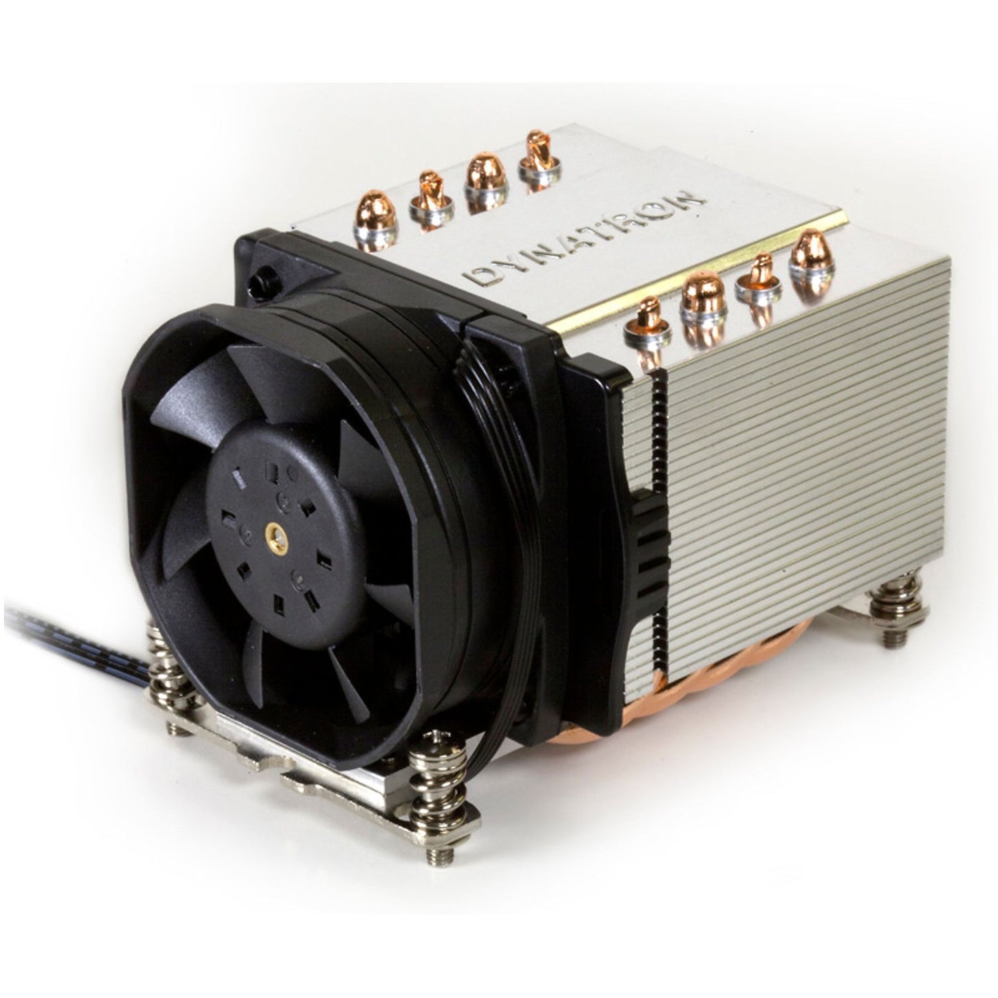Dynatron A24. Hladnjak. 6 cm. 1500 RPM. 7000 RPM. Crno. Srebrno.