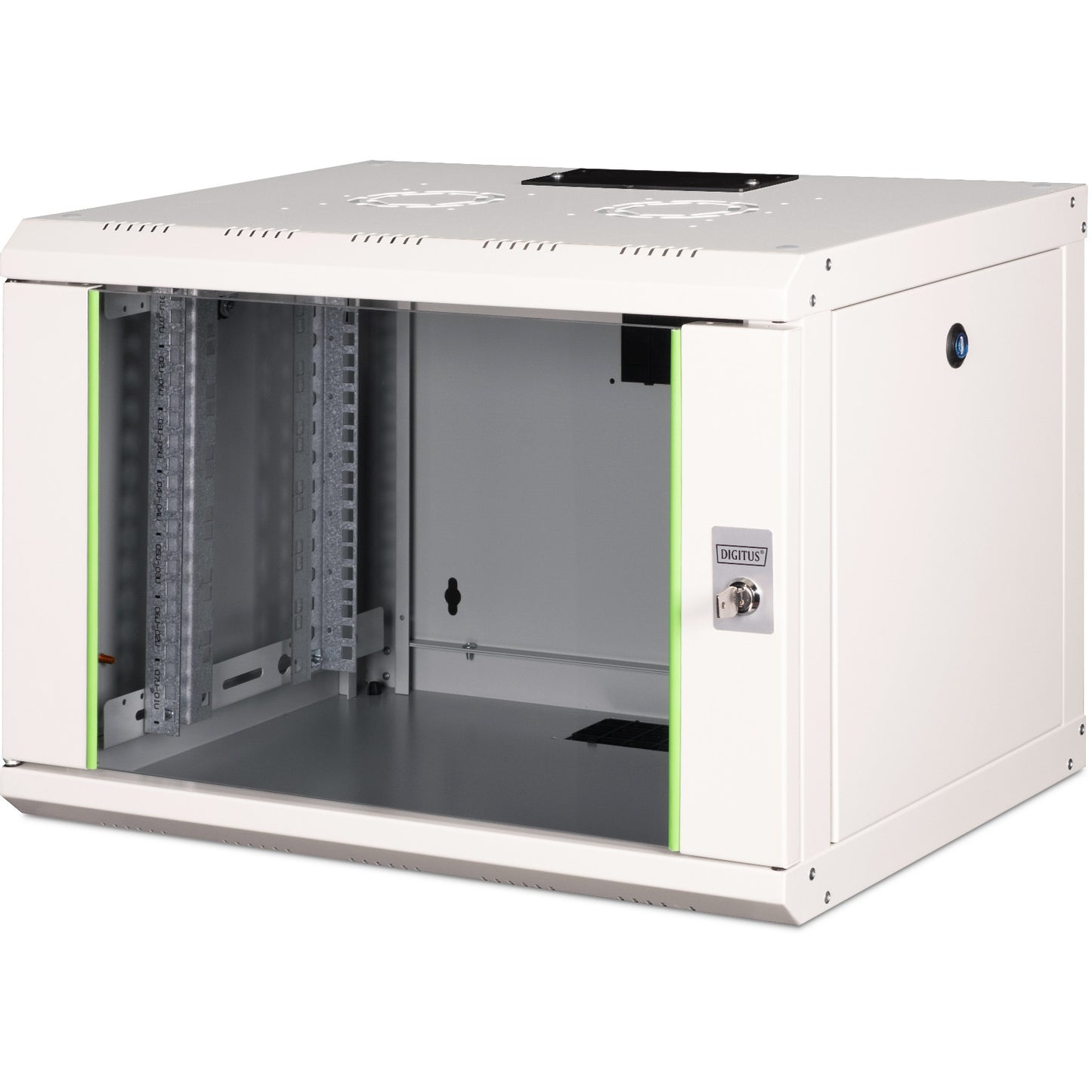 Digitus Unique serija zidno kućište - 600x450 mm (ŠxV). Zidna polica. 7U. 100 kg. 20 kg. Siva