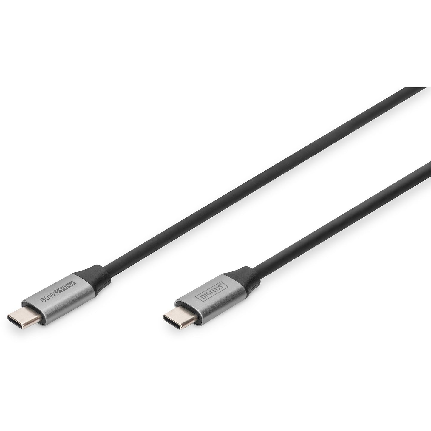Digitus USB 3.0 Gen 1 USB Type-C priključni kabel. 1 m. USB C. USB C. USB 3.2 Gen 1 (3.1 Gen 1). 5 Gbit/s. Crni