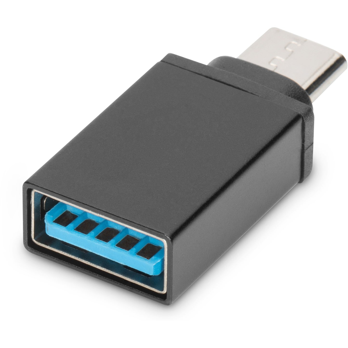 Digitus USB Type-C adapter. Type-C - A. USB C. USB A. Crni