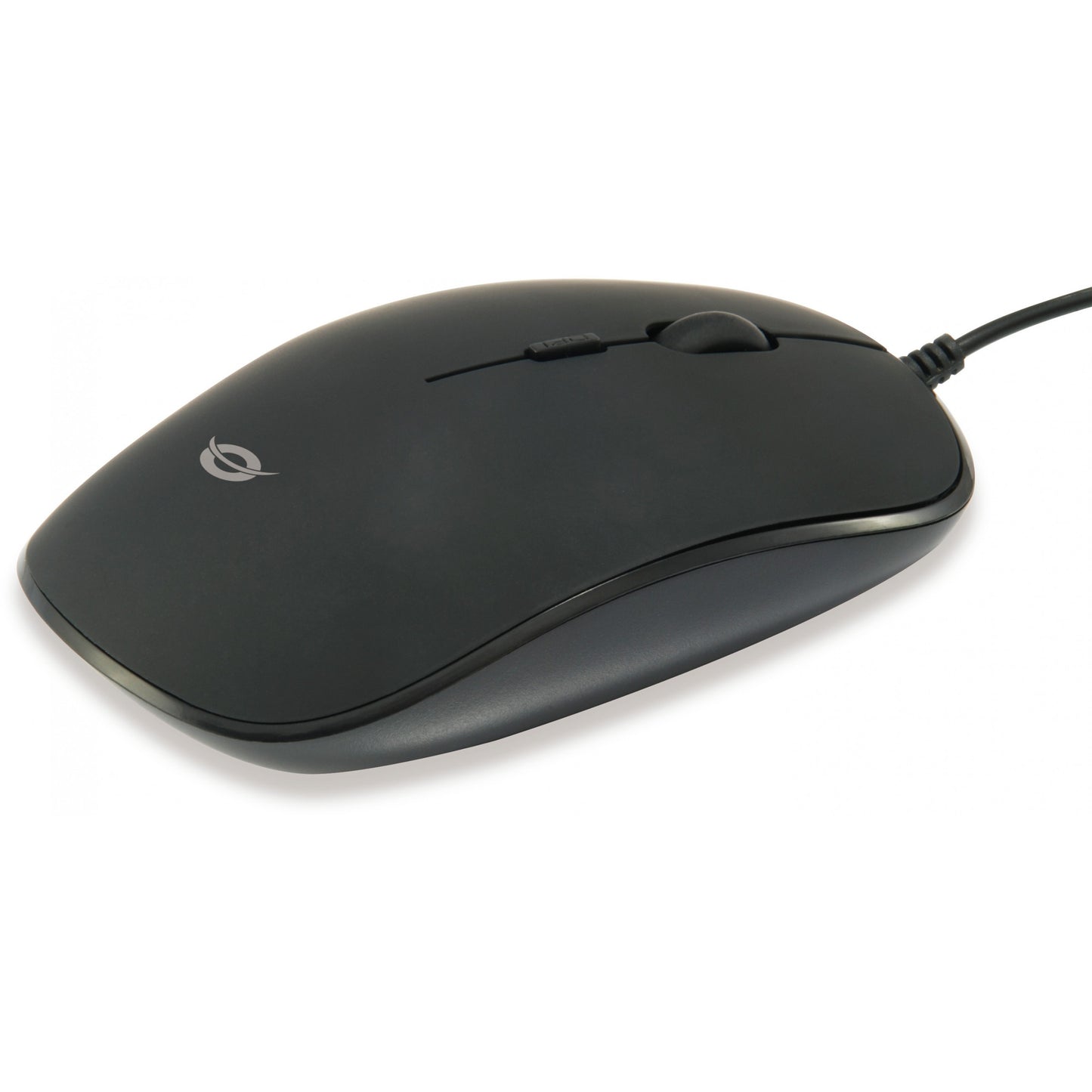 Conceptronic REGAS optički Stolni miš. Za levake i dekstre. Optički. USB Tip-A. 1200 DPI. Crni.