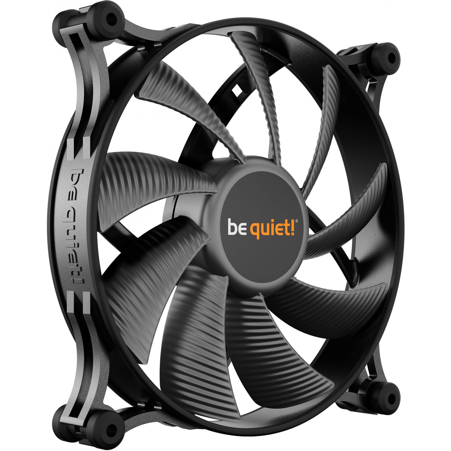 be quiet! Shadow Wings 2 140mm PWM. Ventilator. 14cm. 900RPM. 85 m³/h. Crni