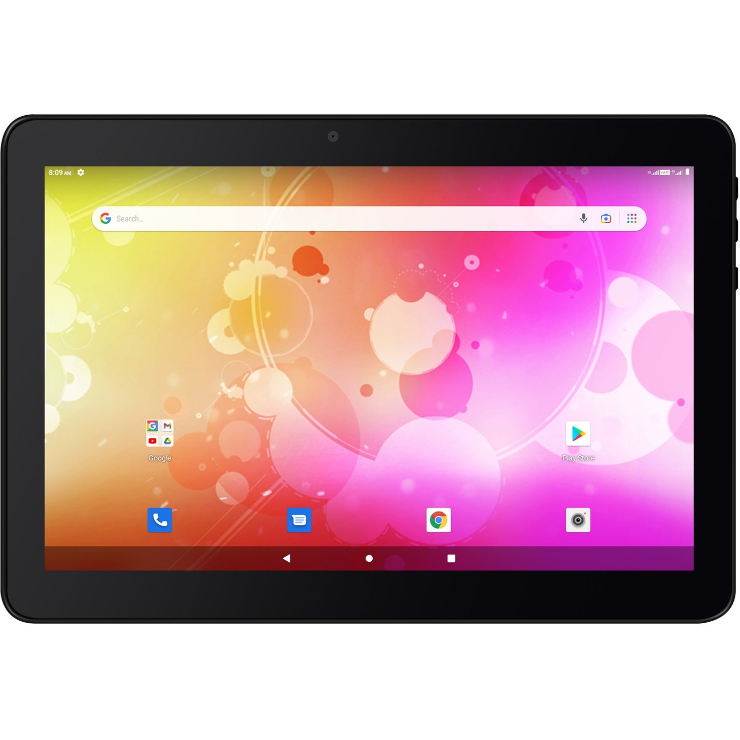 Denver TIQ-10443BL. 25,6 cm (10,1"). 1280 x 800 piksela. 16 GB. 2 GB. Android 11. Crna.
