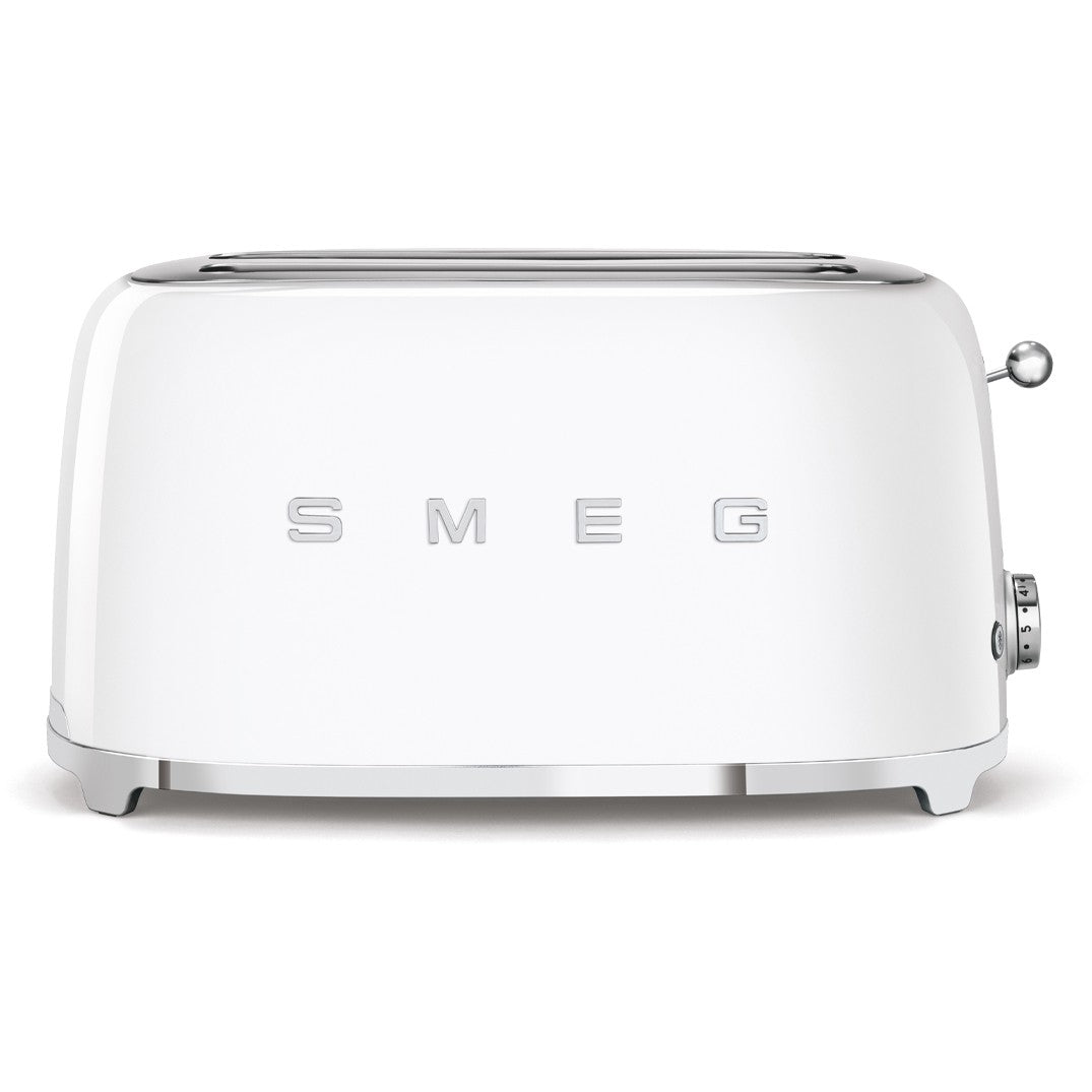 Smeg TSF02WHEU. 4 diska. Bijela. Čelik. Plastika. Dugmad. Nivo. Rotaciona kontrola. 1500 W. 220-240 V