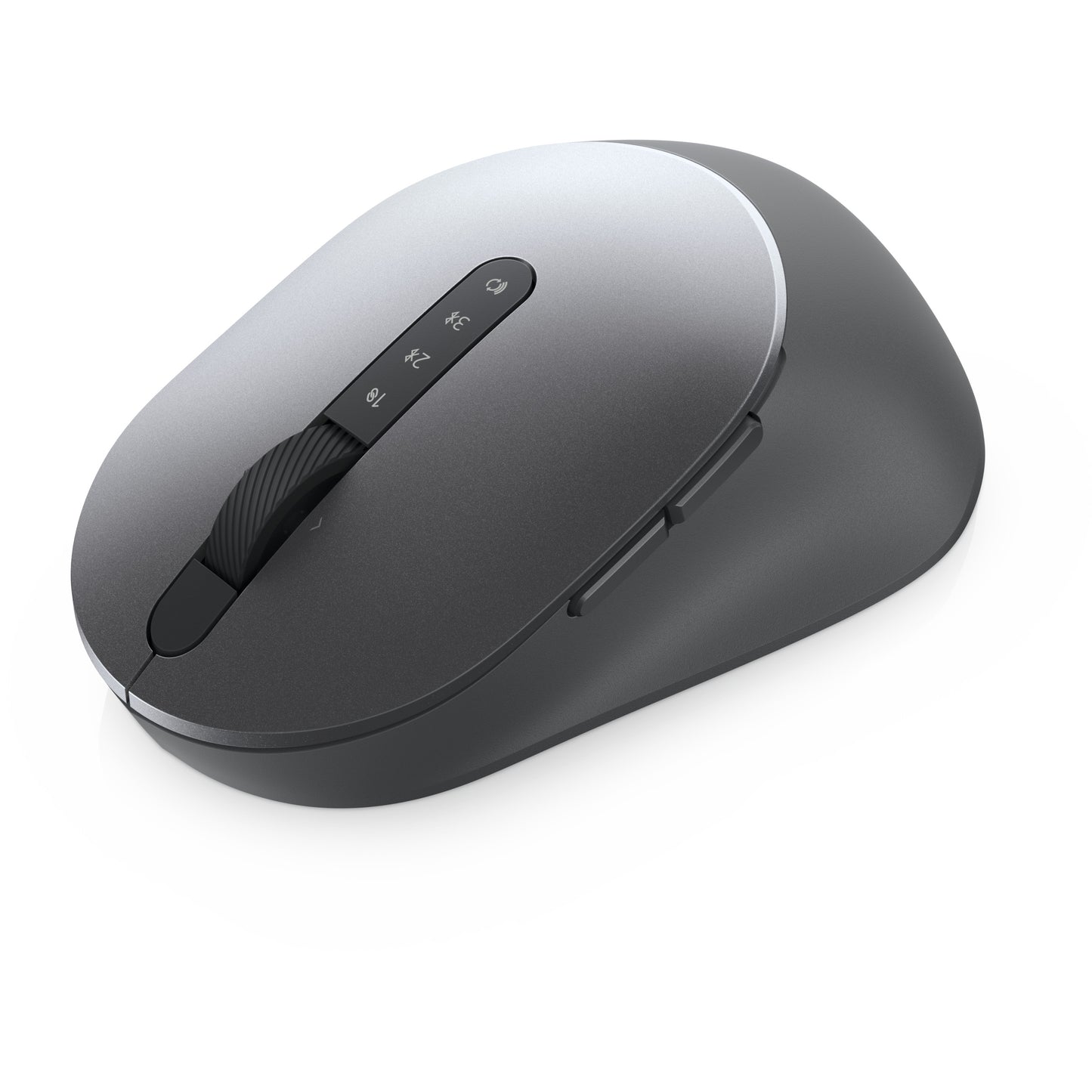 DELL Pro Plus miš – MS5320W. Za dešnjake. Optički. RF bežični + Bluetooth. 1600 DPI. Sivi. Titanijum.