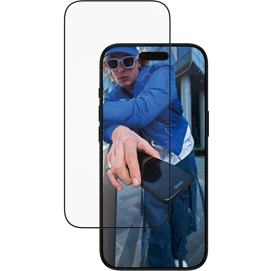 PanzerGlass® zaštitna folija za ekran za iPhone Air | Ultra široka folija sa EasyAligner tehnologijom. Apple. Apple - iPhone Air. Suha primjena. Otporno na ogrebotine. Otporno na udarce. Prozirno. 1 komad.