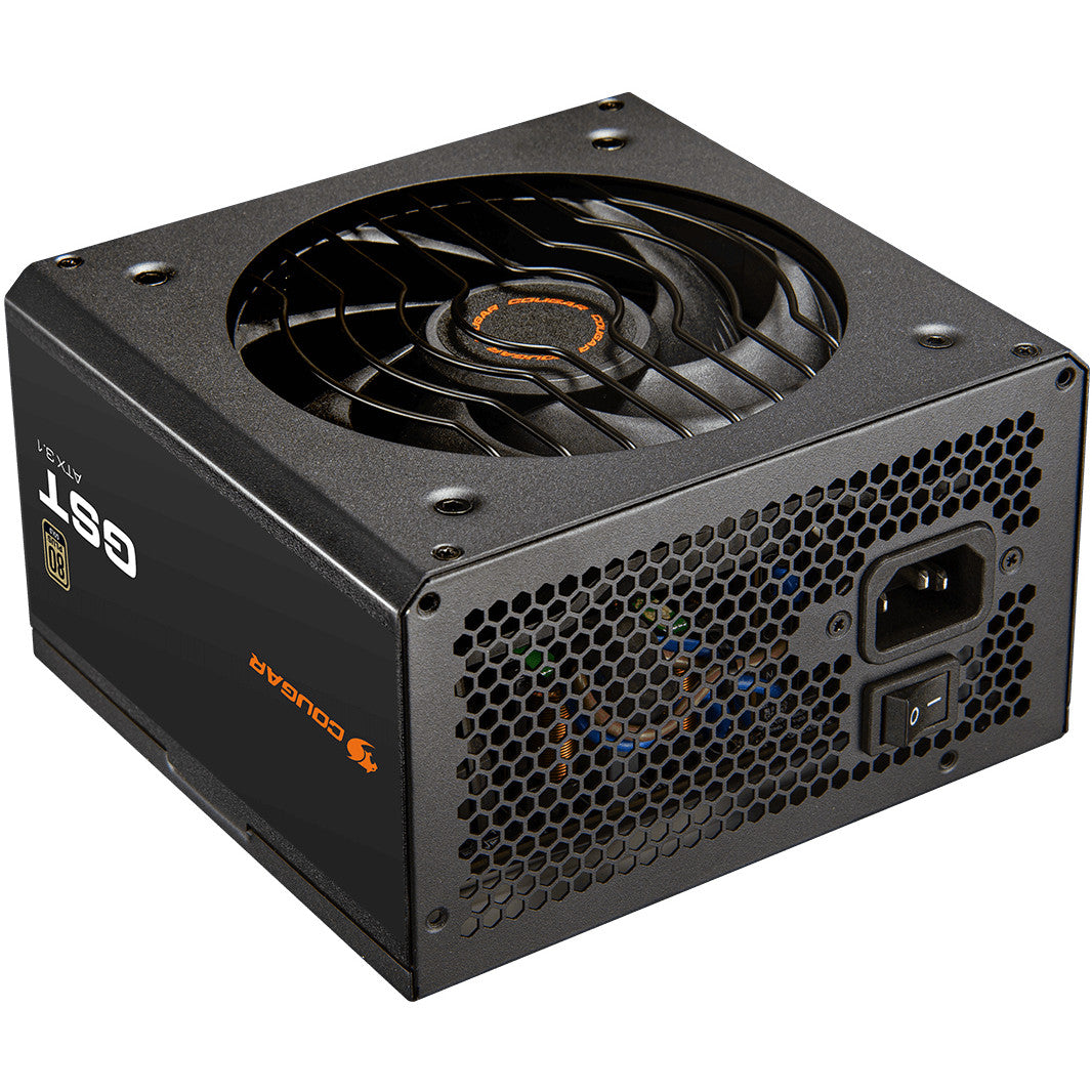 COUGAR napajanje GST 750W ATX3.1 / 80 Plus Gold. 750 W. 100 - 240 V. 50/60 Hz. 10 - 5 A. 120 W. 750 W