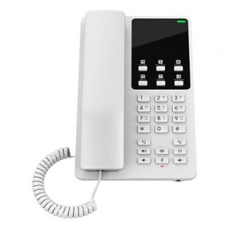 Grandstream Networks GHP620W. IP telefon. Bijeli. Žični telefon. 2 linije. LCD. Gigabit Ethernet.