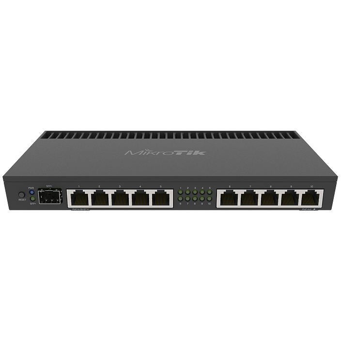 Mikrotik RB4011IGS+RM. Ethernet WAN. Gigabit Ethernet. Crna.