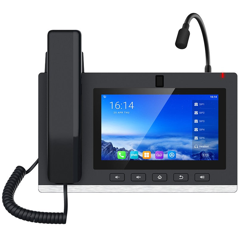 Fanvil A308I. IP telefon. Crni. Žični telefon. Android. U opsegu. Van opsega. SIP informacije. 20 linija.