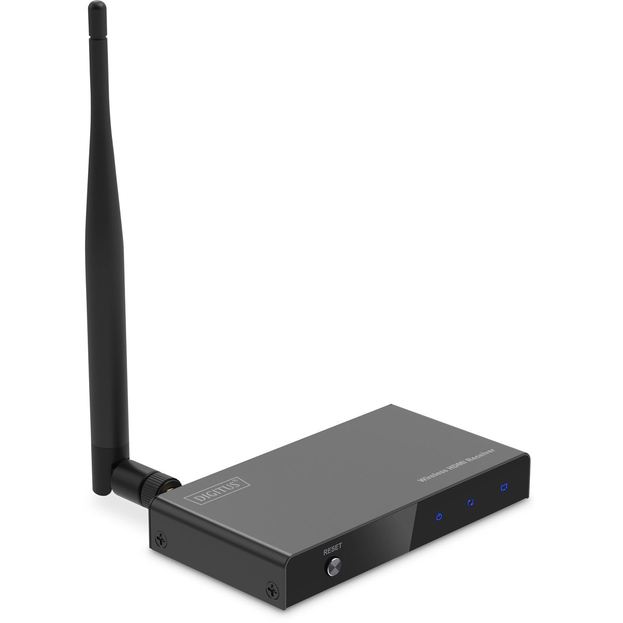 Digitus bežični HDMI prijemnik za DS-55346. 1920 x 1080 piksela. AV prijemnik. Domet 100 m. Bežični. Crni. HDCP.