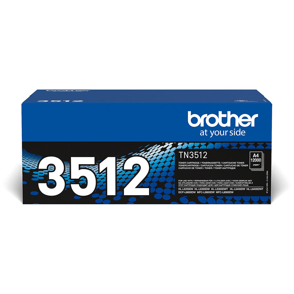 Brother TN-3512. 12.000 stranica. Crni. 1 komad.