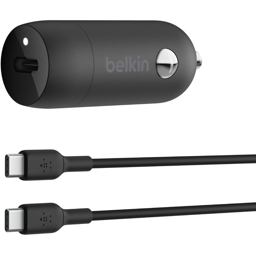 Belkin CCA004bt1MBK-B6. Za unutrašnju upotrebu. Upaljač za cigarete. 1 m. Crni.