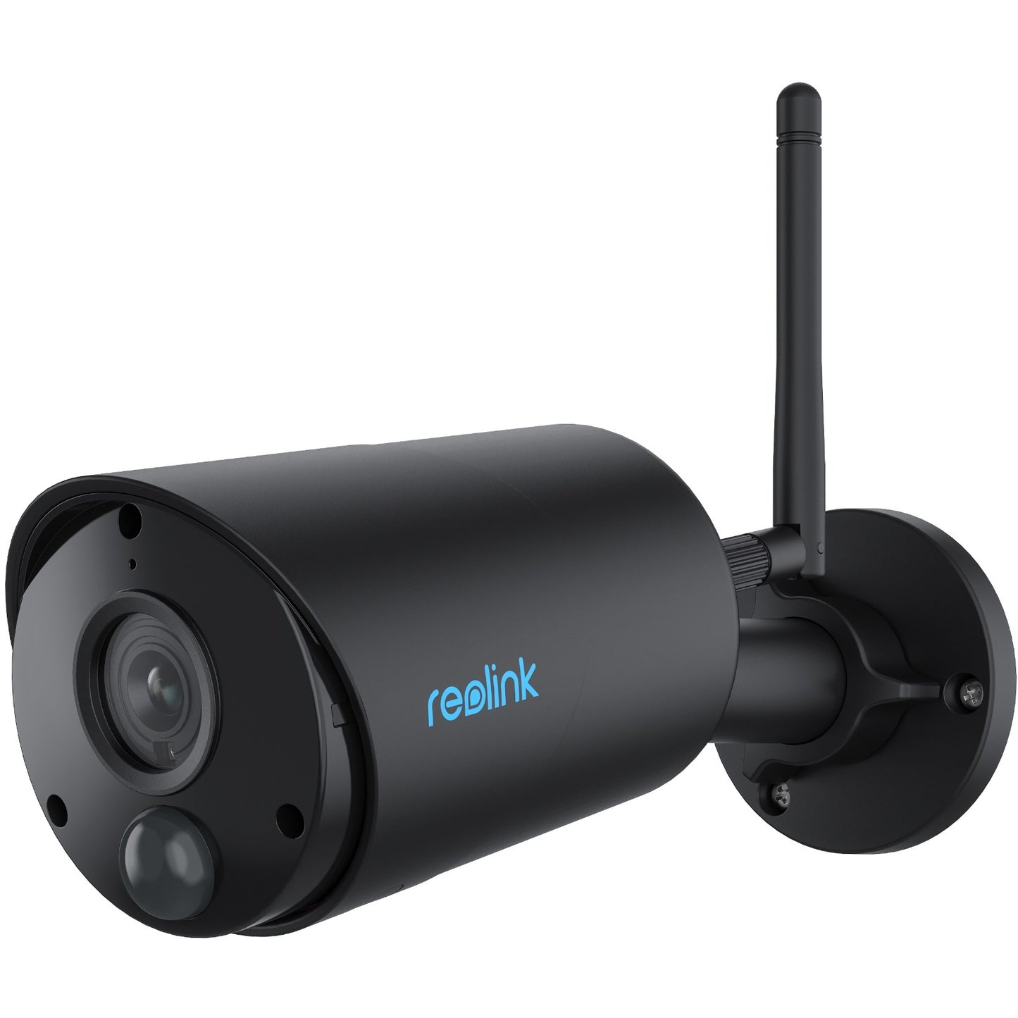 Reolink Argus serija B320-B. IP sigurnosna kamera. Za unutrašnju i vanjsku upotrebu. Bežična. Google Assistant. Zidna montaža. Crna.