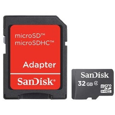 SanDisk SDSDQM-032G-B35A. 32 GB. MicroSDHC. Klasa 4. Crna.