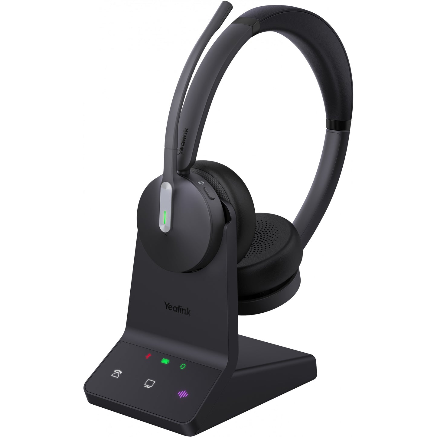 Yealink WH64 Dual UC slušalice. Bežične. 20 - 20000 Hz. Kancelarija/Pozivni centar. 151 g. Slušalice. Crne.