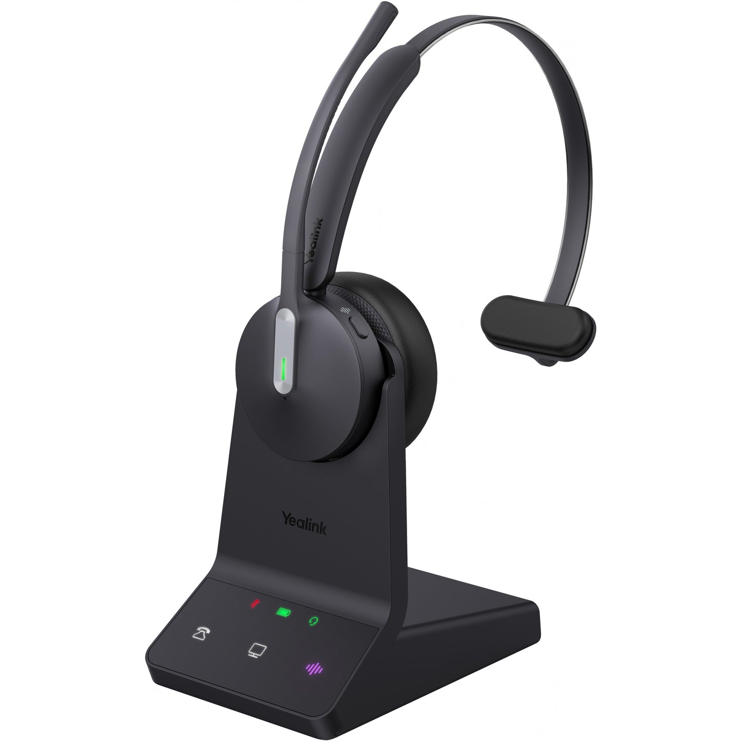 Yealink WH64 Mono UC slušalice. Bežične. 20 - 20000 Hz. Za kancelariju/pozivni centar. 92 g. Slušalice. Crne.