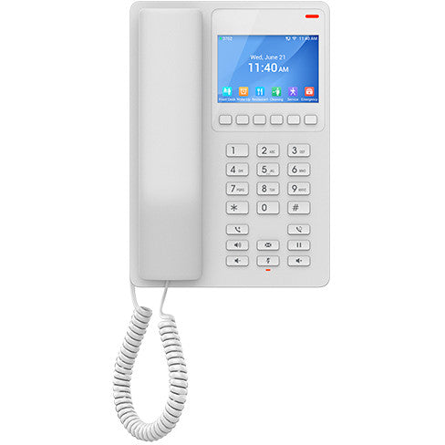 Grandstream Networks GHP630. IP telefon. Bijela. Žični telefon. 2 linije. LCD. 8,89 cm (3,5").