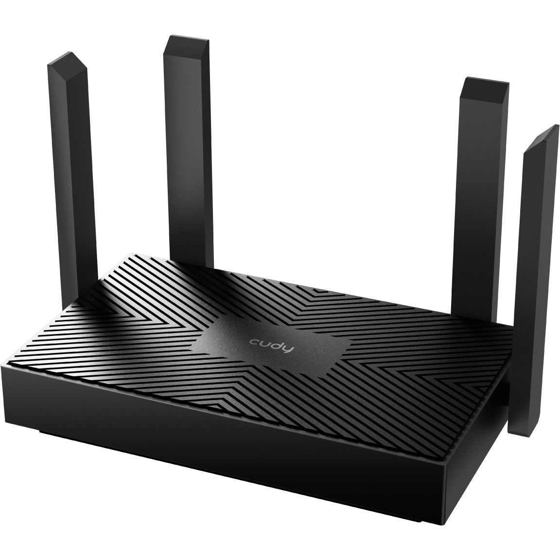 Cudy WR1500. Wi-Fi 6 (802.11ax). Dvofrekventni (2.4 GHz/5 GHz). Ethernet/LAN. Crni. Stolni ruter.