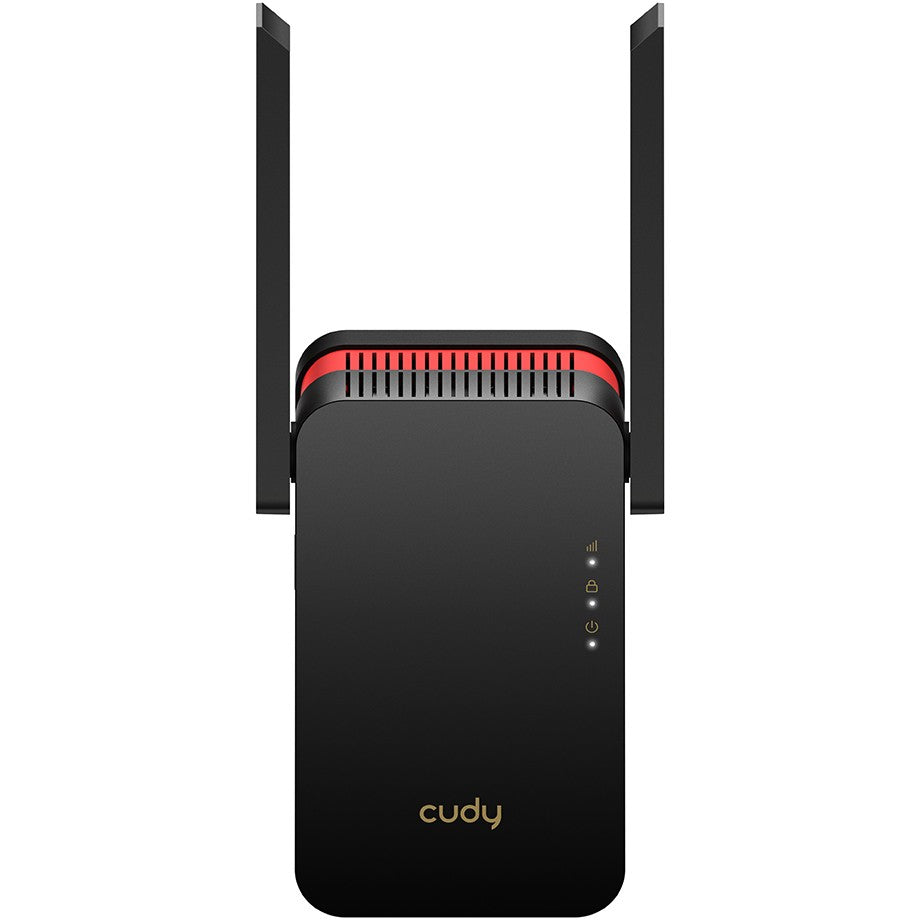 Cudy RE3000. 2400 - 5000MHz. 574.2402 Mbps. Performanse. WPS. WiFi. IEEE 802.11a. IEEE 802.11ac. IEEE 802.11ax. IEEE 802.11b. IEEE 802.11g. IEEE 802.11n. Crna. Crvena. 10,100,1000 Mbps