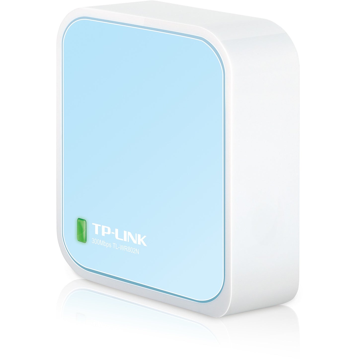 TP-Link prenosivi WiFi Nano ruter od 300 Mbps. Wi-Fi 4 (802.11n). Jedan opseg (2.4 GHz). Ethernet/LAN. Plava. Bijela. Prenosivi ruter.