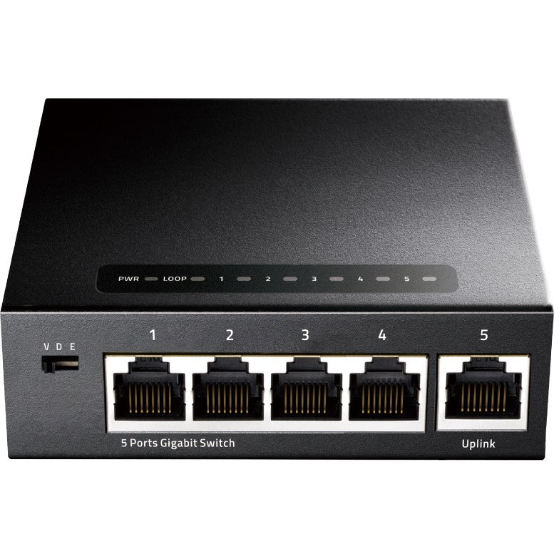 Cudy GS105. Gigabit Ethernet (10/100/1000). Puni dupleks.