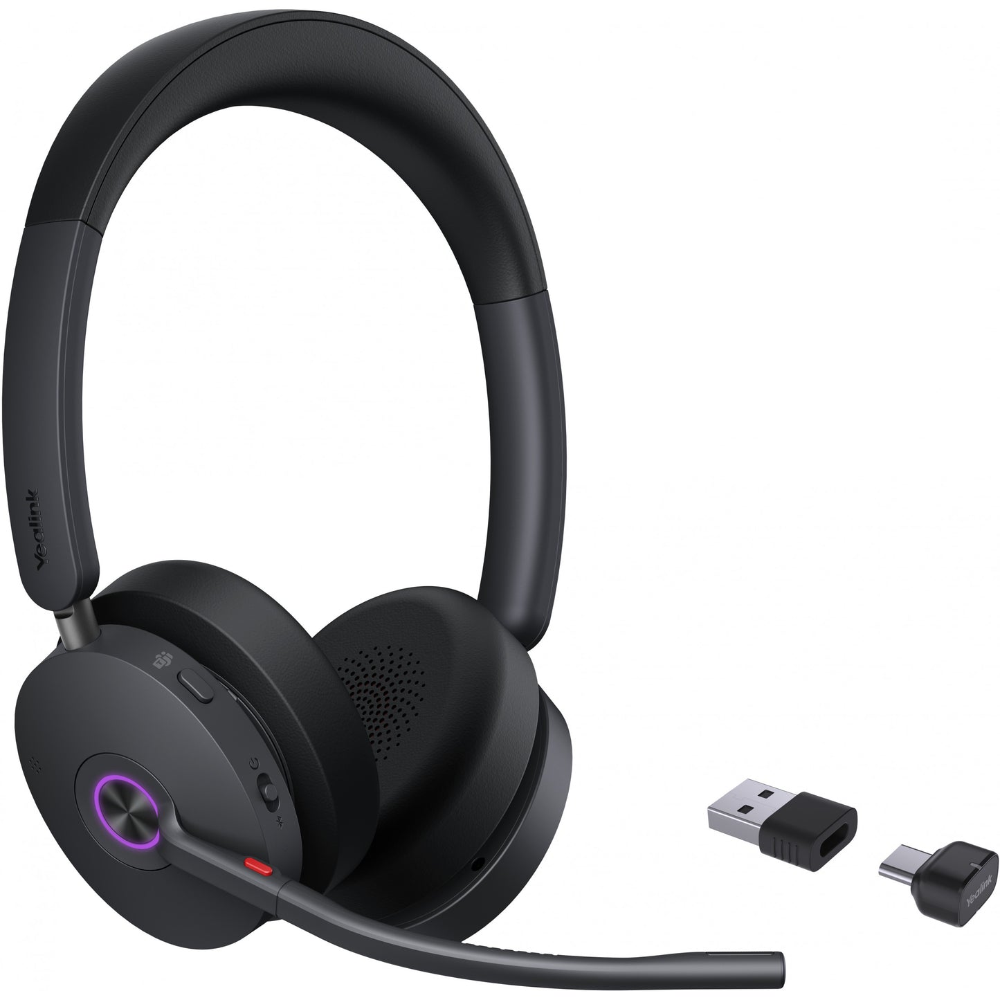 Yealink BH74 Teams USB-C/A slušalice. Bežične. Za kancelariju/pozivni centar. 162 g. Slušalice. Crne.