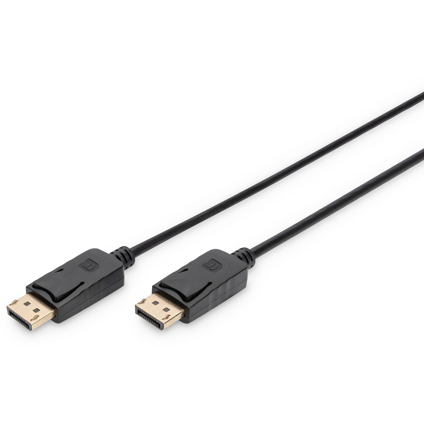 Digitus DisplayPort priključni kabel. 2 m. DisplayPort. DisplayPort. 1920 x 1080 piksela. Crni. Nikl.