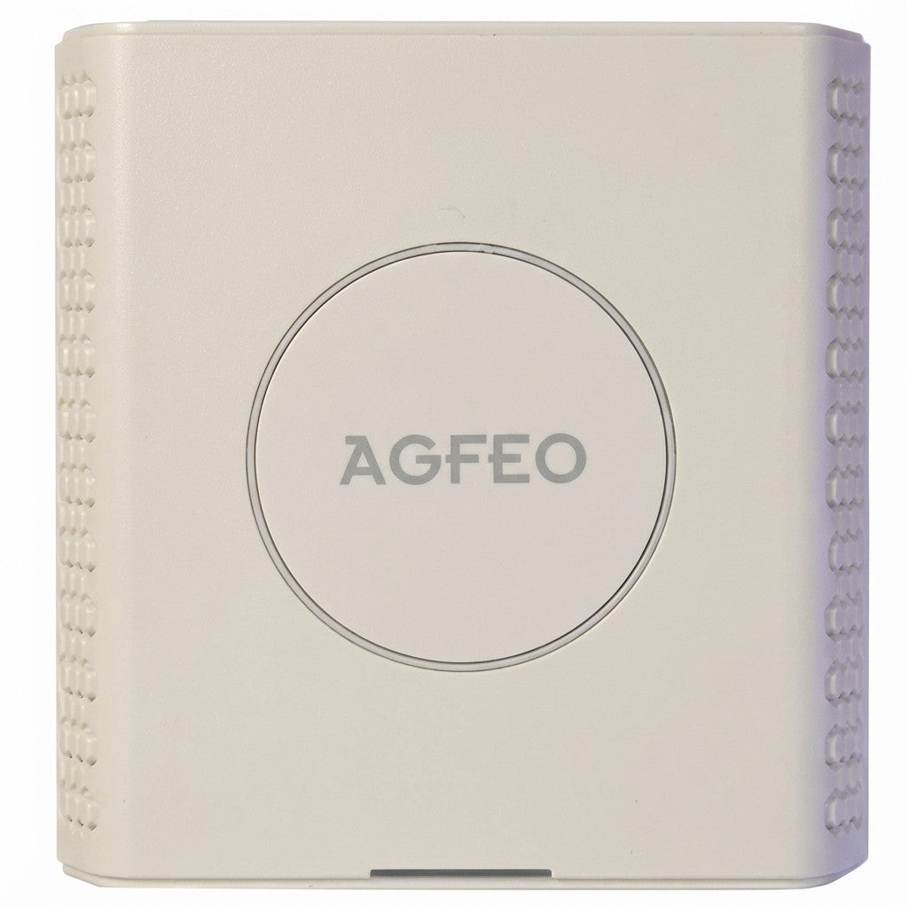 AGFEO 6101731. 1,88 - 1,9 GHz. 250mW. DECT 33 IP. 44 I.P. 60 IP. 65 IP. 70 IP. 75 IP. 77 I.P. 78 I.P. DECT slušalice IP. Slušalice Infinity. 100 Mbps. Bijele. 144x140x35mm