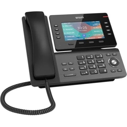 Snom D862. IP telefon. Crni. Linux. 10.000 unosa. LCD. 12,7 cm (5").