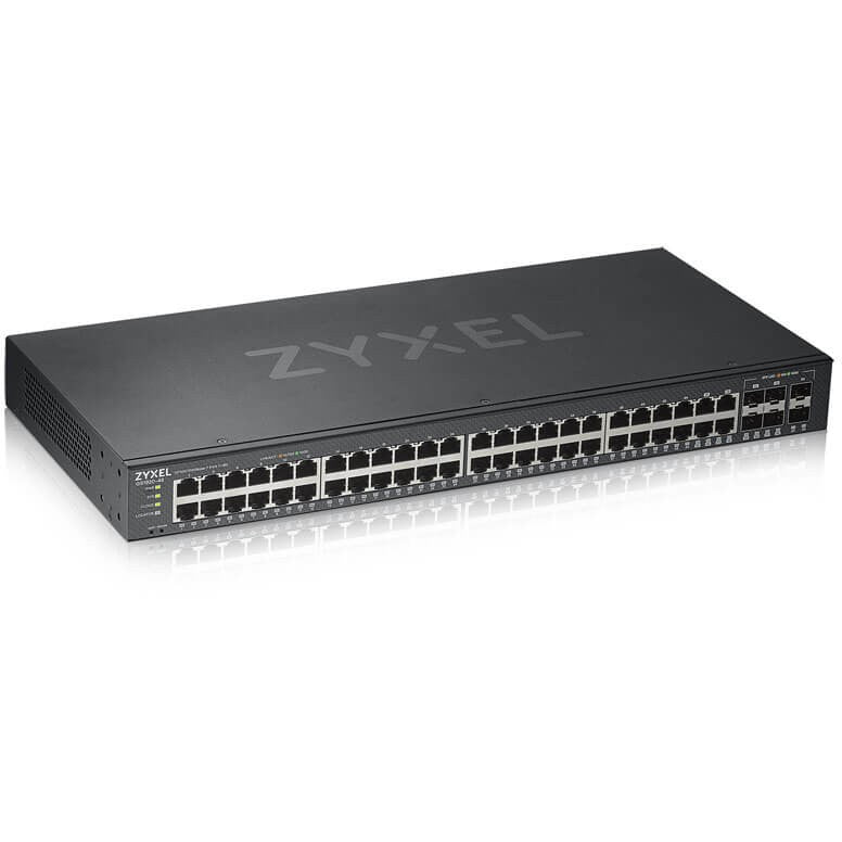 Zyxel GS1920-48V2. Upravljani. Gigabit Ethernet (10/100/1000). Montaža u rack.