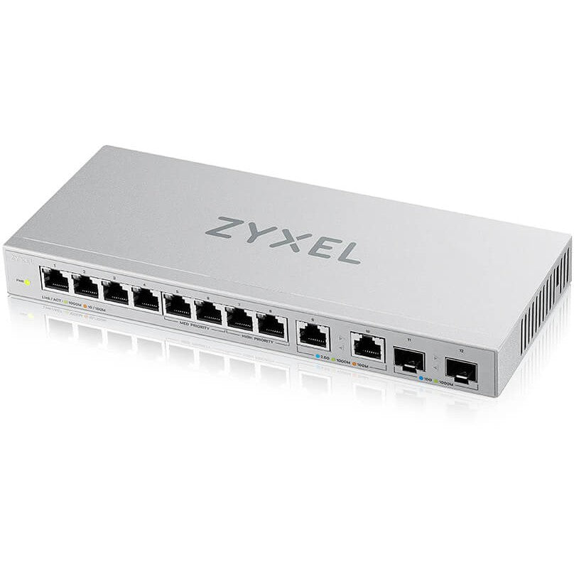 Zyxel XGS1010-12-ZZ0102F. Neupravljan. Gigabit Ethernet (10/100/1000). Puni dupleks.